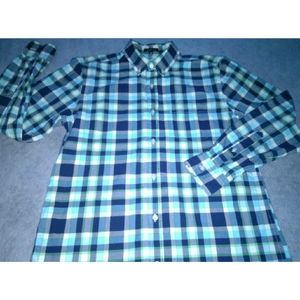 St. John's Bay Legacy Poplin Button Down Shirt S